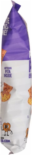 PRETZELIZED™ Snacks Everything Pita Chips Pretzels Bag Perspective: left