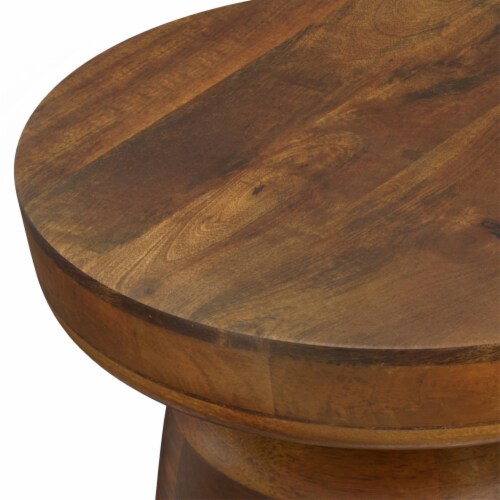 Robbie SOLID MANGO WOOD Accent Table in Walnut Brown, 1 Kroger
