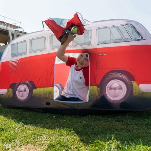 Slik fattige Produkt VW Licensed Range Kids Pop Up Camper Van Play Tent with Carry Bag, Titan  Red, 1 Piece - Ralphs