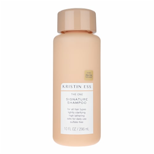 Kristin Ess Signature Salon Sulfate Free Shampoo - Hydrating Frizz Control - Color Safe Perspective: left