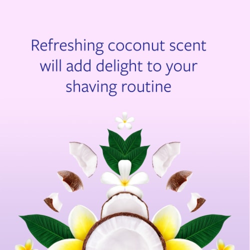 Skintimate Coconut Delight Shave Gel Perspective: left