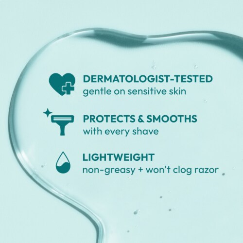 Skintimate 2 in 1 Shave Oil + Moisturizer Sensitive Skin Protects & Smooths Fragrance Free Perspective: left