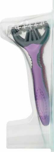Skintimate Sensitive Skin 3-Blade Women's Disposable Razors Perspective: left