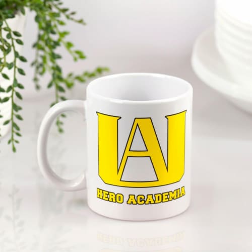 My Hero Acadamia U.A. High School 11 oz Ceramic Coffee Mug Perspective: left