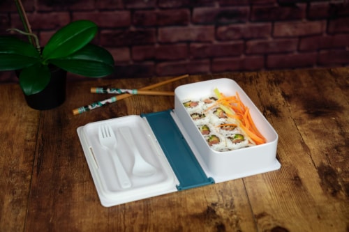 My Hero Academia Izuku Midoriya Hero Journal 13 Bento Box | Anime Style Lunchbox Perspective: left