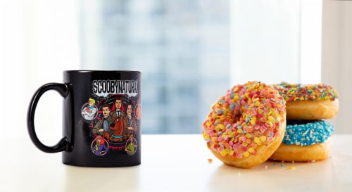 Supernatural & Scooby-Doo Mashup "Scoobynatural" Coffee Mug | Holds 11 Ounces Perspective: left