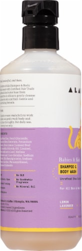 Alaffia® Babies & Kids Lemon Lavender Shampoo & Body Wash Perspective: left