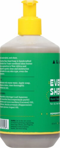 Alaffia Everyday Shea Peppermint Tingle Hand Soap Perspective: left