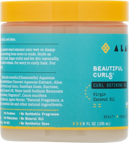 Alaffia® Beautiful Curls® Curl Defining Gel Perspective: left
