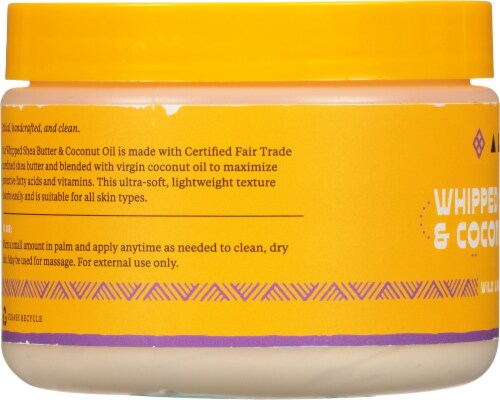 Alaffia Wild Lavender Whipped Shea Butter & Coconut Oil Perspective: left