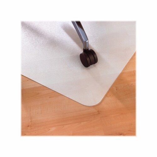Ecotex Floortex Revolutionmat 35  x 46  Rectangular Chair Mat for Hard Floor Polypropylene Perspective: left