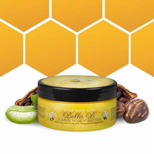 Bundle: Nipple Nurture Butter 2 oz and Tummy Honey Butter 4 oz Perspective: left