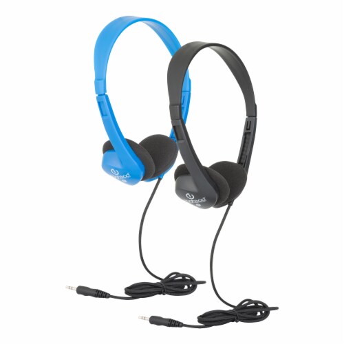 Egghead Heavy-Duty Stereo School Headphones with Tangle-Free