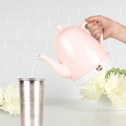 Pinky Up - Noelle Ceramic Electric Tea Kettle Pink