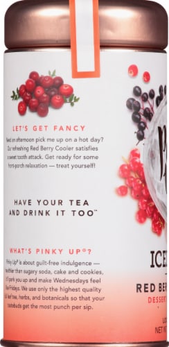 Pinky Up Red Berry Cooler Loose Leaf Iced Tea Perspective: left