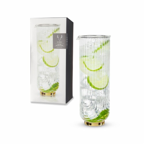 Viski Gatsby Mixing Glass Perspective: left