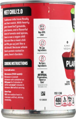 Gardein® Plant-Based Chili With Beans Perspective: left