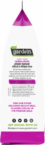 Gardein Skillet Meals Asian Style Meatless Chick'n Fried Rice Perspective: left