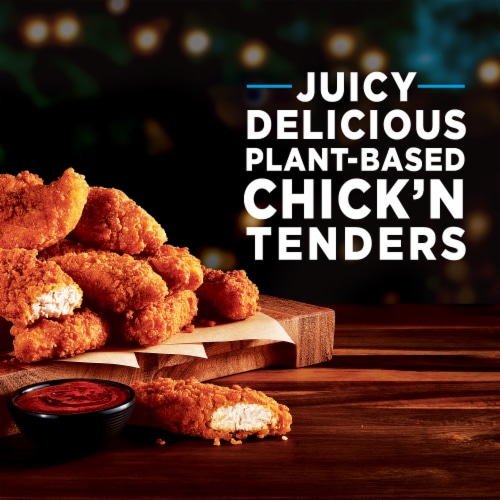 Gardein Ultimate Plant-Based Chick'n Tenders Frozen Vegan Food Perspective: left
