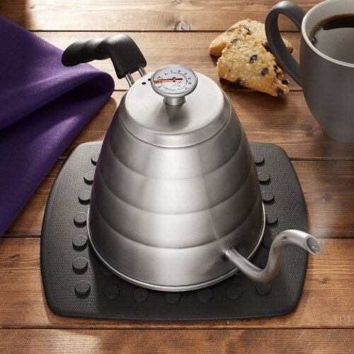 Stainless Steel Gooseneck Pour Over Coffee Kettle (40 fl oz, 1.2 L), 1 Smith’s Food and Drug