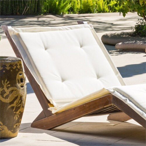 Sonora wood folding lounger clearance