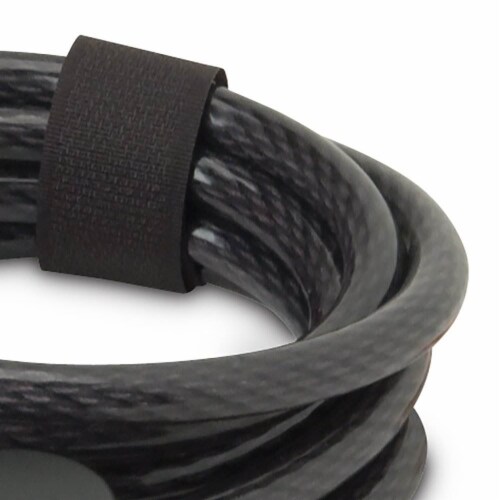 Stealth Cam 6' Master Python Black Security Lock Cable for Game Cameras, 2 Pack Perspective: left