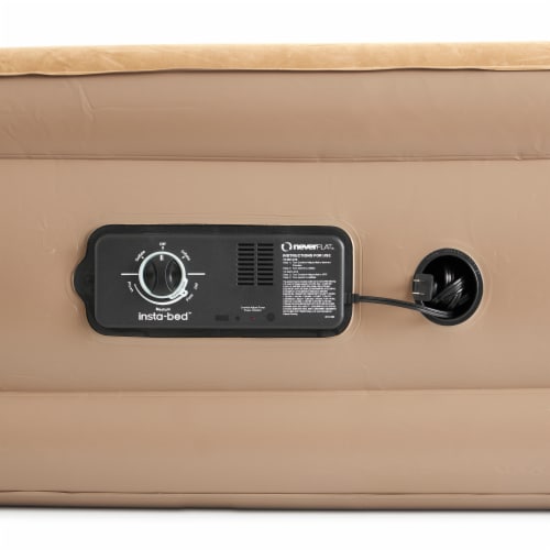 InstaBed Raised Queen Air Bed Mattress with Never Flat Air Pump 840017 (2 Pack) Perspective: left