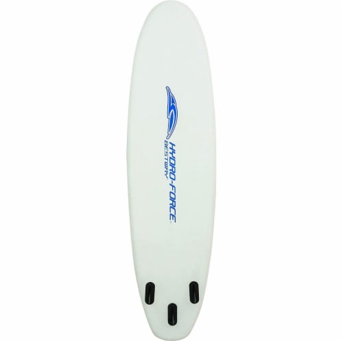 Bestway Hydro-Force White Cap 10' Inflatable SUP Stand Up Paddle Board (2 Pack) Perspective: left