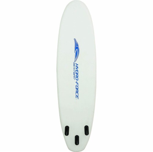 Bestway Hydro-Force White Cap Inflatable SUP Stand Up Paddle Board (4 Pack) Perspective: left