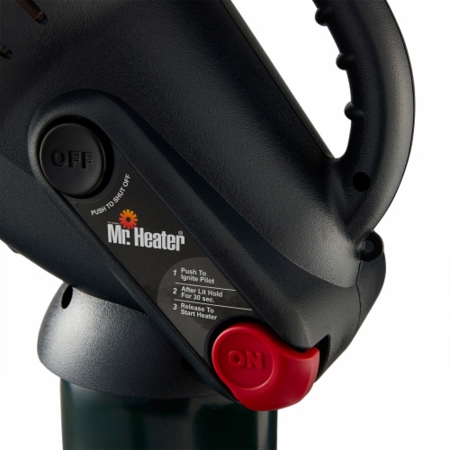Mr. Heater 3800 BTU Indoor/Outdoor Portable Little Buddy Propane Heater (2 Pack) Perspective: left