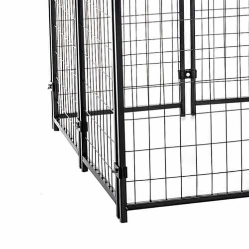 Lucky Dog 4 x 4 x 4.5 Covered Wire Dog Fence Kennel Pet Play Pen 2 Pack 2 Piece QFC
