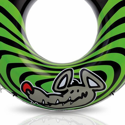 Intex River Rat 48-Inch Inflatable Tube Raft For Lake, Pool, or River (8 Pack) Perspective: left