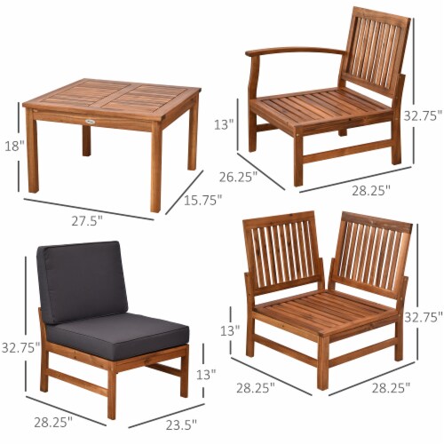 Outsunny 6 piece patio set cheap
