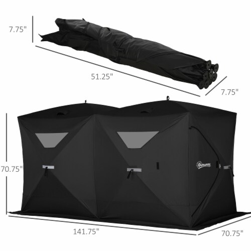 Pop up ice fishing shelter shop