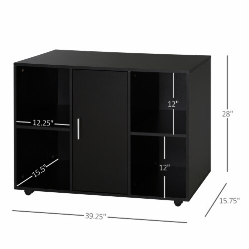 Black shop office cupboard