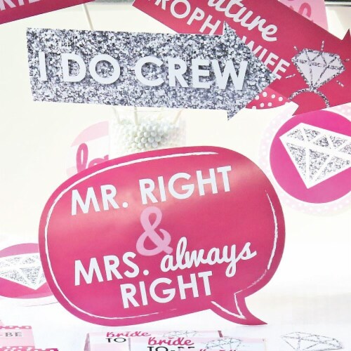 Big Dot Of Happiness Bride-To-Be - Bridal Shower Or Classy Bachelorette Party Water Bottle Sticker Labels Set Of 20 181819018166386720