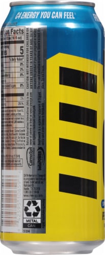 C4 Performance Energy® Frozen Bombsicle Energy Drink Can Perspective: left