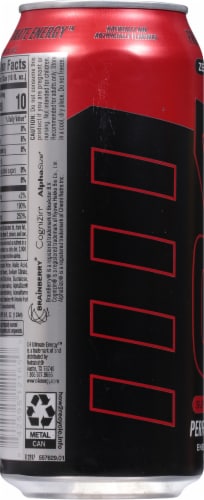 C4 Ultimate Energy Drink, Fruit Punch, 16 oz, Single Can 