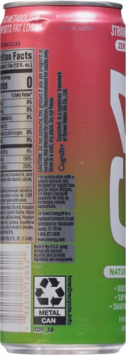 C4 Smart Energy Sparkling Strawberry Guava Energy Drink Perspective: left