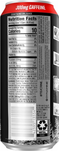 C4 Ultimate Energy® Cherry Bomb Frost Zero Sugar Can Perspective: left