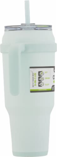 Reduce COLD 2.0 Crisp Mint Travel Mug Perspective: left