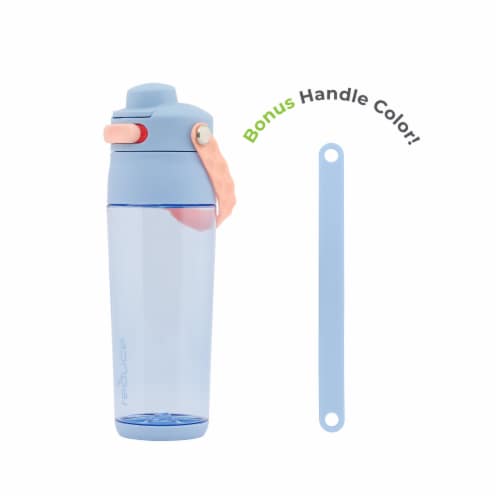 Reduce® Aura 24-Ounce Tritan™ Water Bottle - Glacier Perspective: left