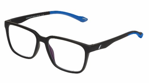 Sportex® Blue Square Frame +2.50 Perspective: left