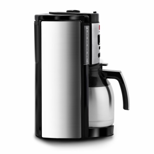 Melitta Aroma Enhance Coffee Maker with Thermal Carafe - Black Perspective: left