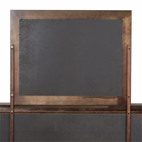 Saddlebrook Dark Brown Mirror Perspective: left