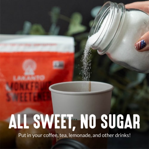Lakanto Classic Monk Fruit Sweetener - White Sugar Substitute (1.76 lbs) Perspective: left