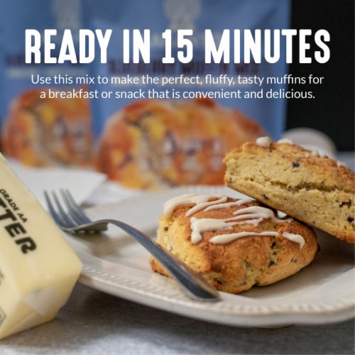 Lakanto® Sugar Free Blueberry Muffin Mix Perspective: left