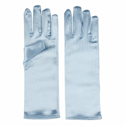 Juvale Princess Gloves for Little Girls Dress Up (4 Pairs) Perspective: left