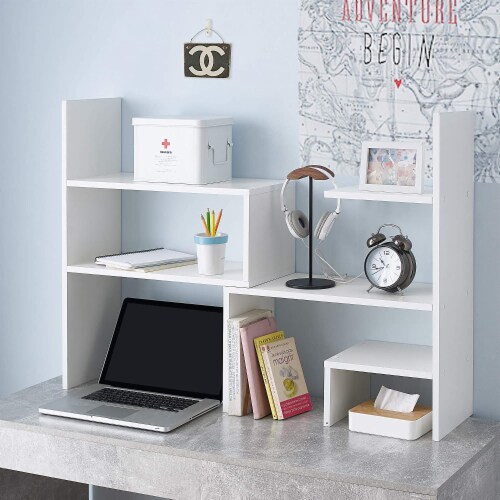 Dorm cheap desk shelves