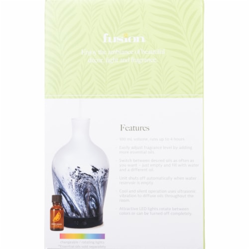 Fusion™ Haze Essential Oil Diffuser Perspective: left
